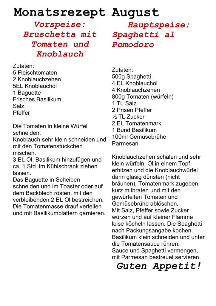 BruschettaundSpeghetti