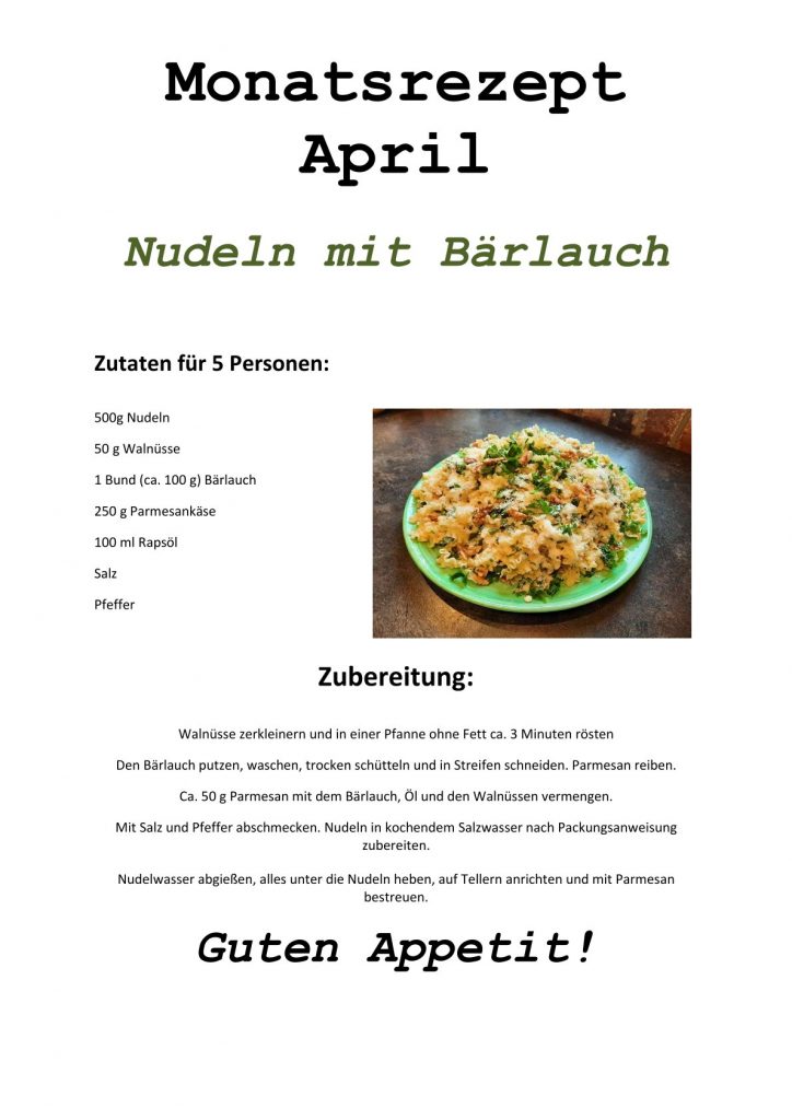 NudelnmitBärlauch